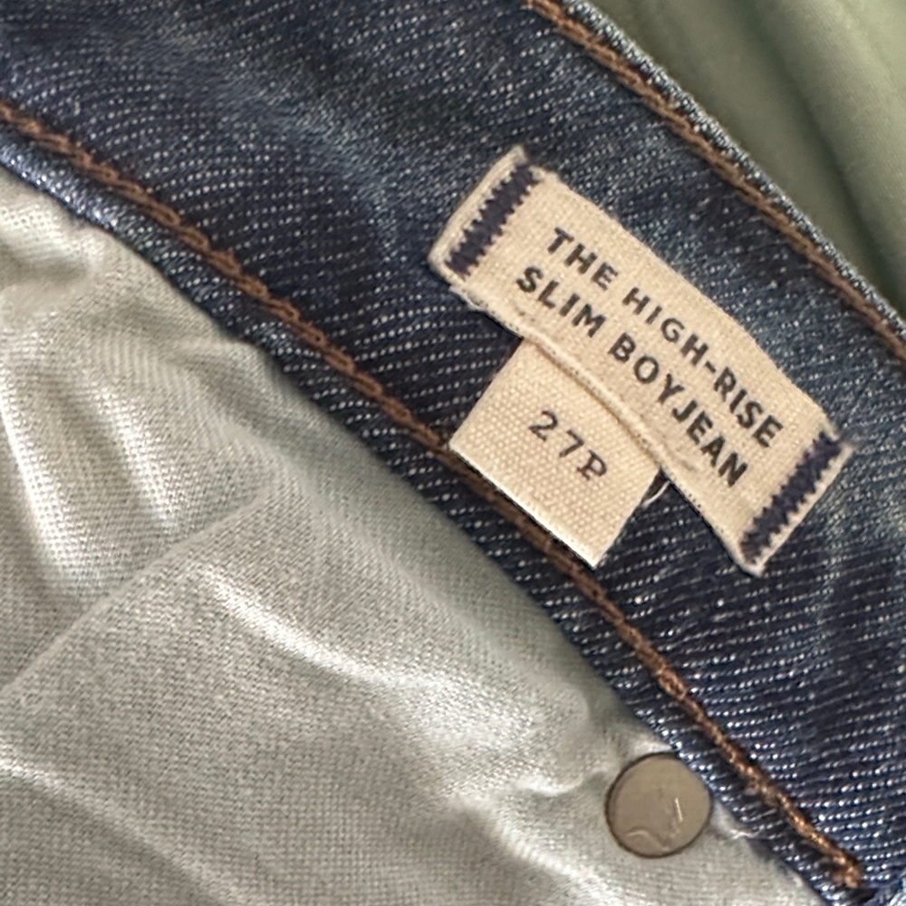 Madewell The High Rise Slim Boyfriend Jeans - Picture 3 of 9